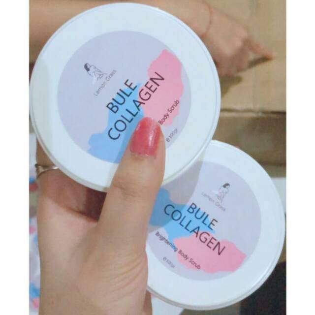 READY BPOM SCRUB BULE COLLAGEN/ LULUR PEMUTIH KULIT