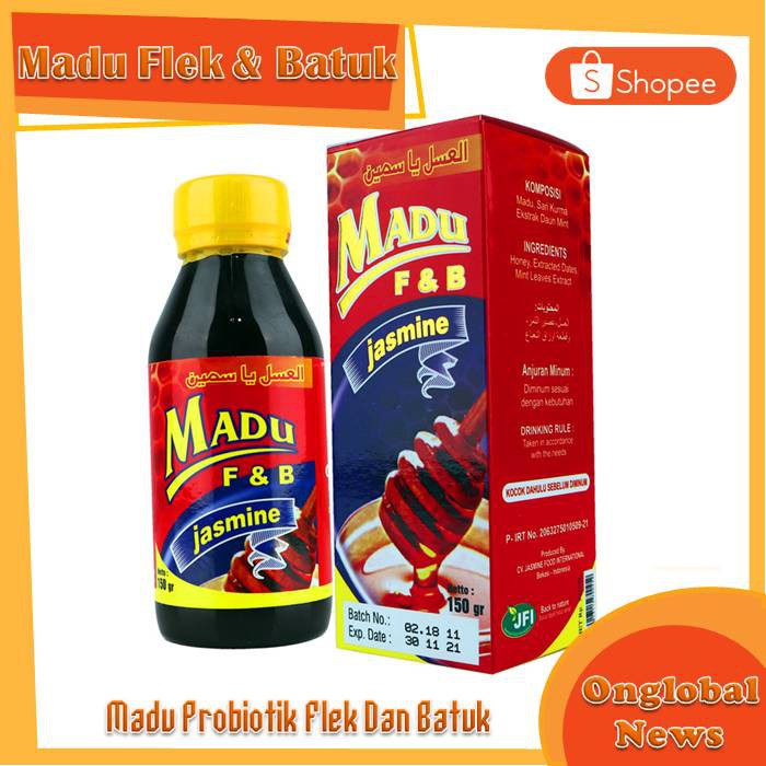 Madu F & B Jasmine - Madu Flek dan Batuk 150 gram