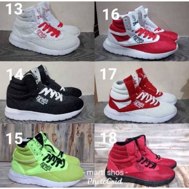 preloved sepatu senam olahraga zumba