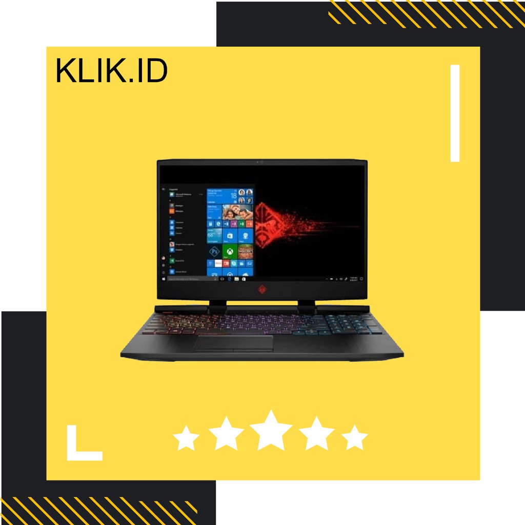 HP Omen 15 i7 9750 16GB 512ssd RTX2060 6GB W10 15.6FHD