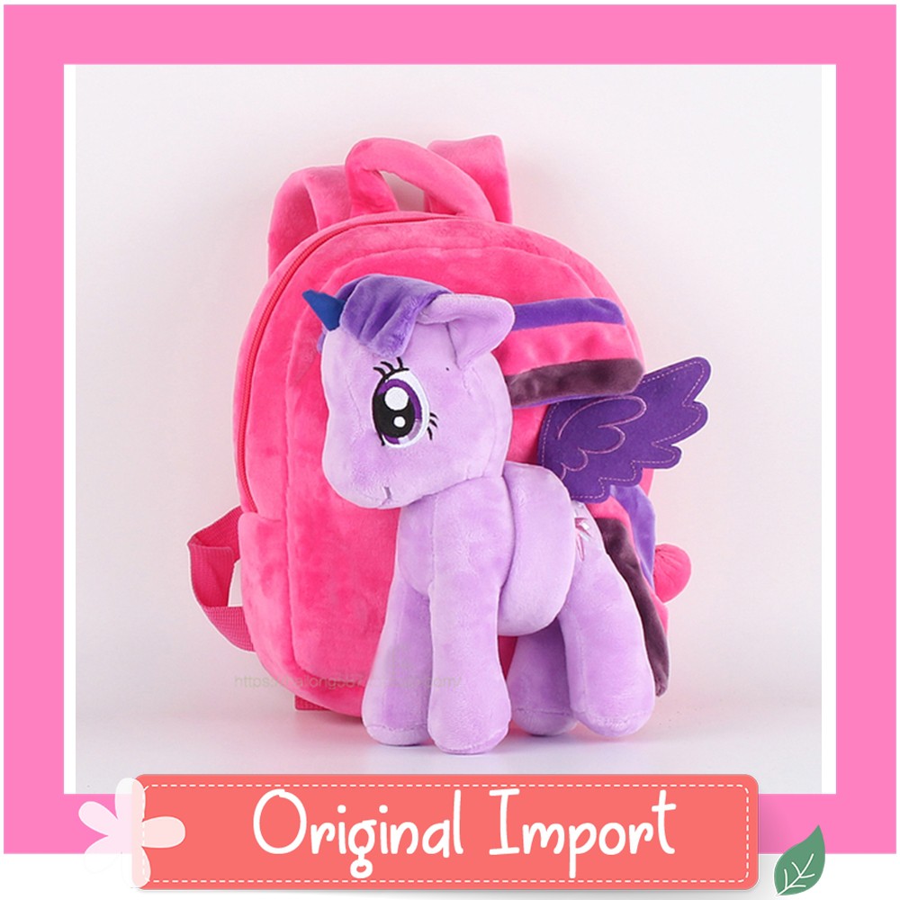 tri-04 Back Pack Double Decker_Tas Sekolah Anak_Lol_Unicorn_Superhero_Paw Patrol_Shopkins Perempuan