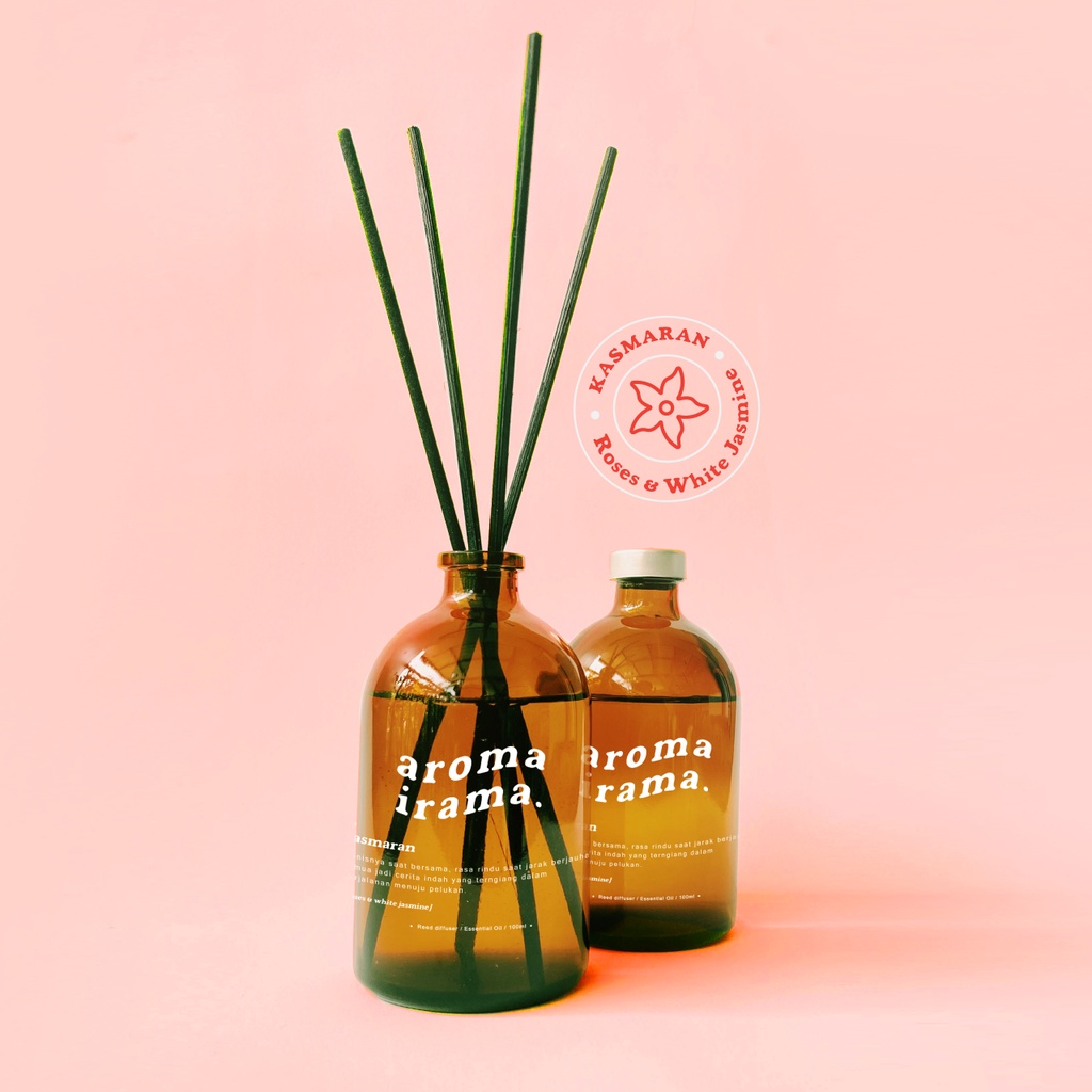 Aroma Irama // Kasmaran // Reed Diffuser // 100ml // 120ml-100 ml