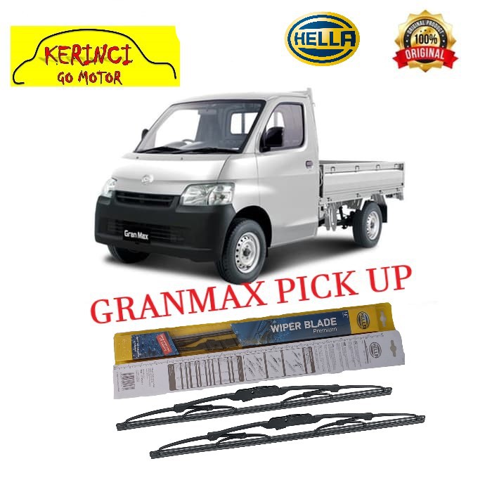 WIPER DAIHATSU GRANMAX PICK UP HELLA PREMIUM 19&quot; &amp; 19&quot; - WIPER HELLA