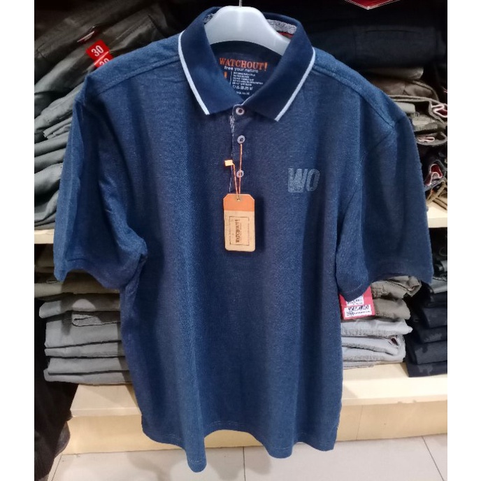 Kaos Kerah Wangky WATCHOUT Original