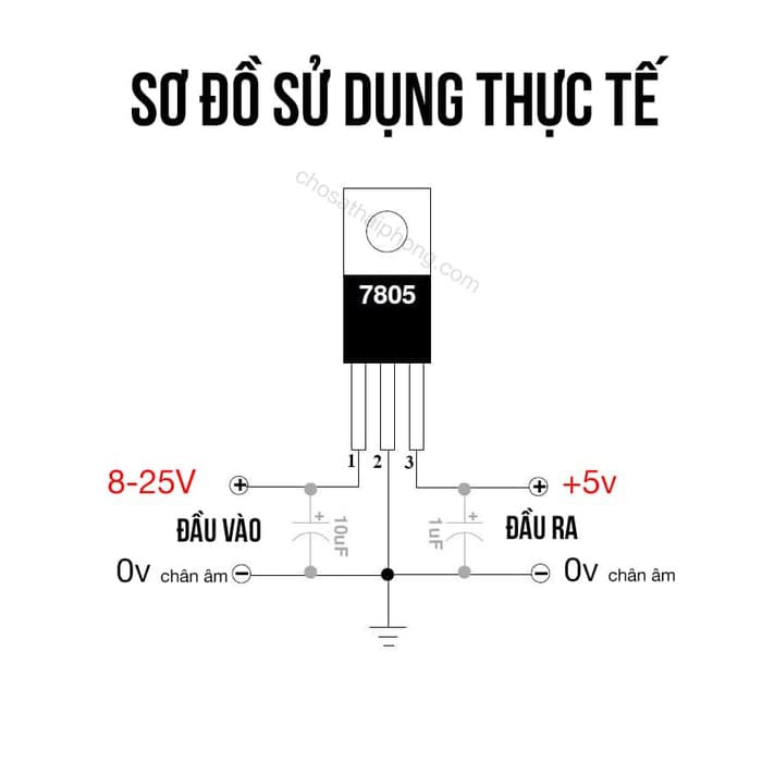 LM7805 Voltage Regulator