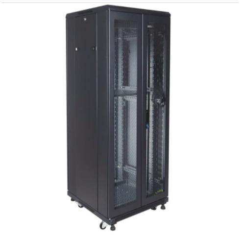 IR8042G - 42U Close Rack Depth 800mm Glass Door 19&quot; - INDORACK