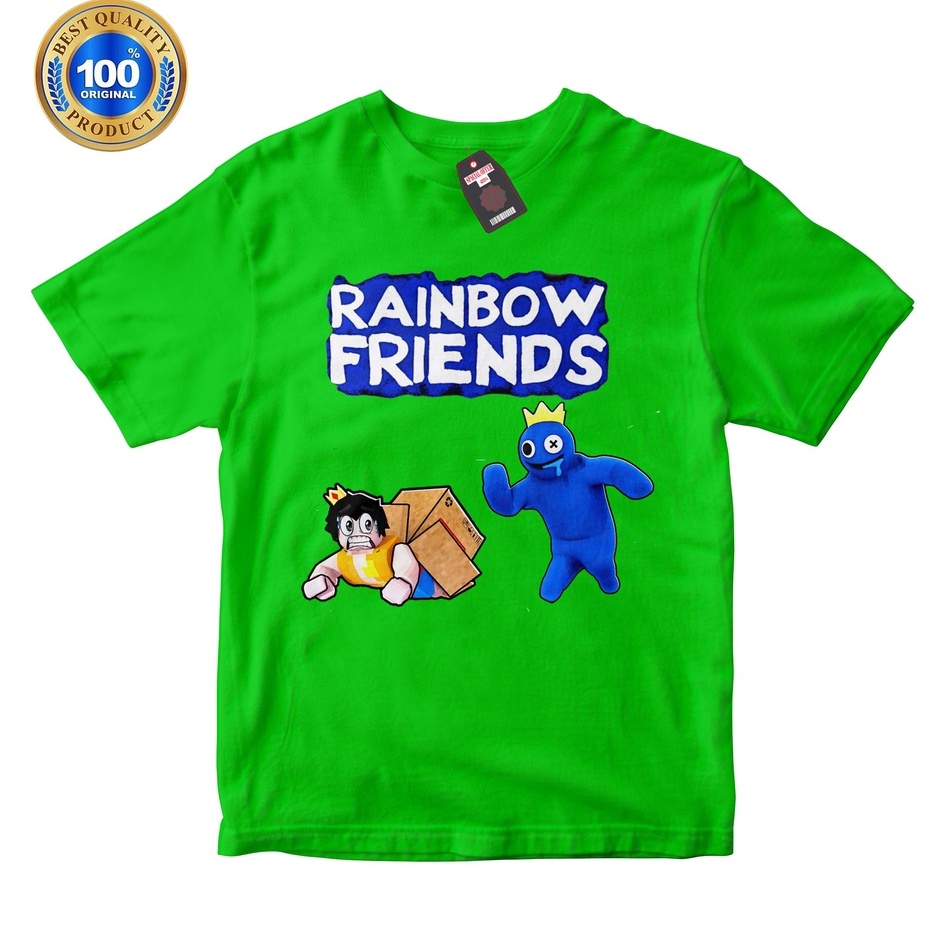 KAOS ANAK RAINBOW TERBARU FRIENDS UNISEX LENGAN PENDEK