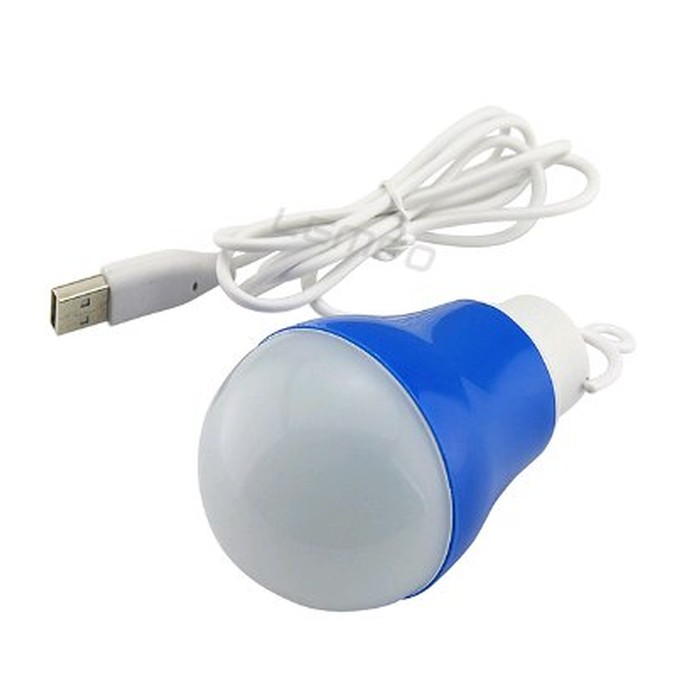 Bohlam Lampu Led USB Kabel 5 Watt Lampu Emergency 5W Mini High Power L Grosir