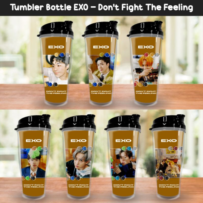 TUMBLER EXO EXIST  CUSTOM 380ml botol minum