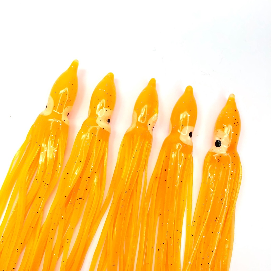 OCTOPUS SKIRT 5 pcs CUMI-CUMI KARET Warna ORANGE