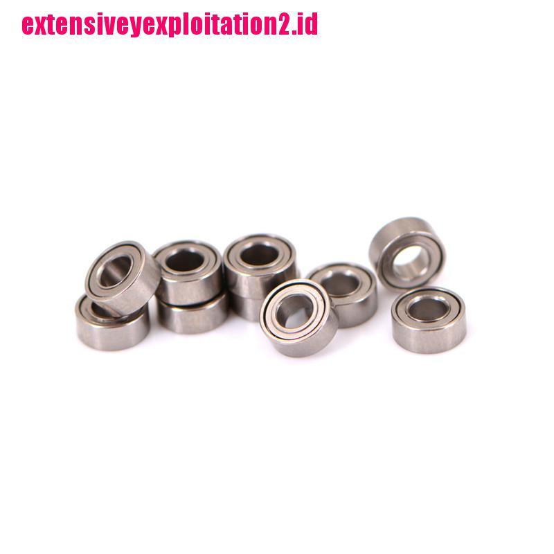 10pcs MR63ZZ Bola Baja Mini Ukuran 3x6 X 2.5mm