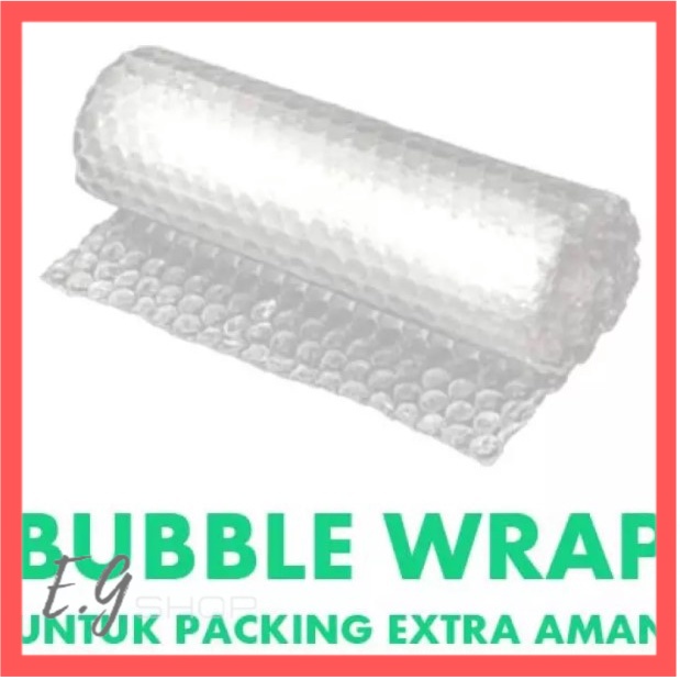 

Bubble Wrap Untuk tambahan Packing Extra Aman