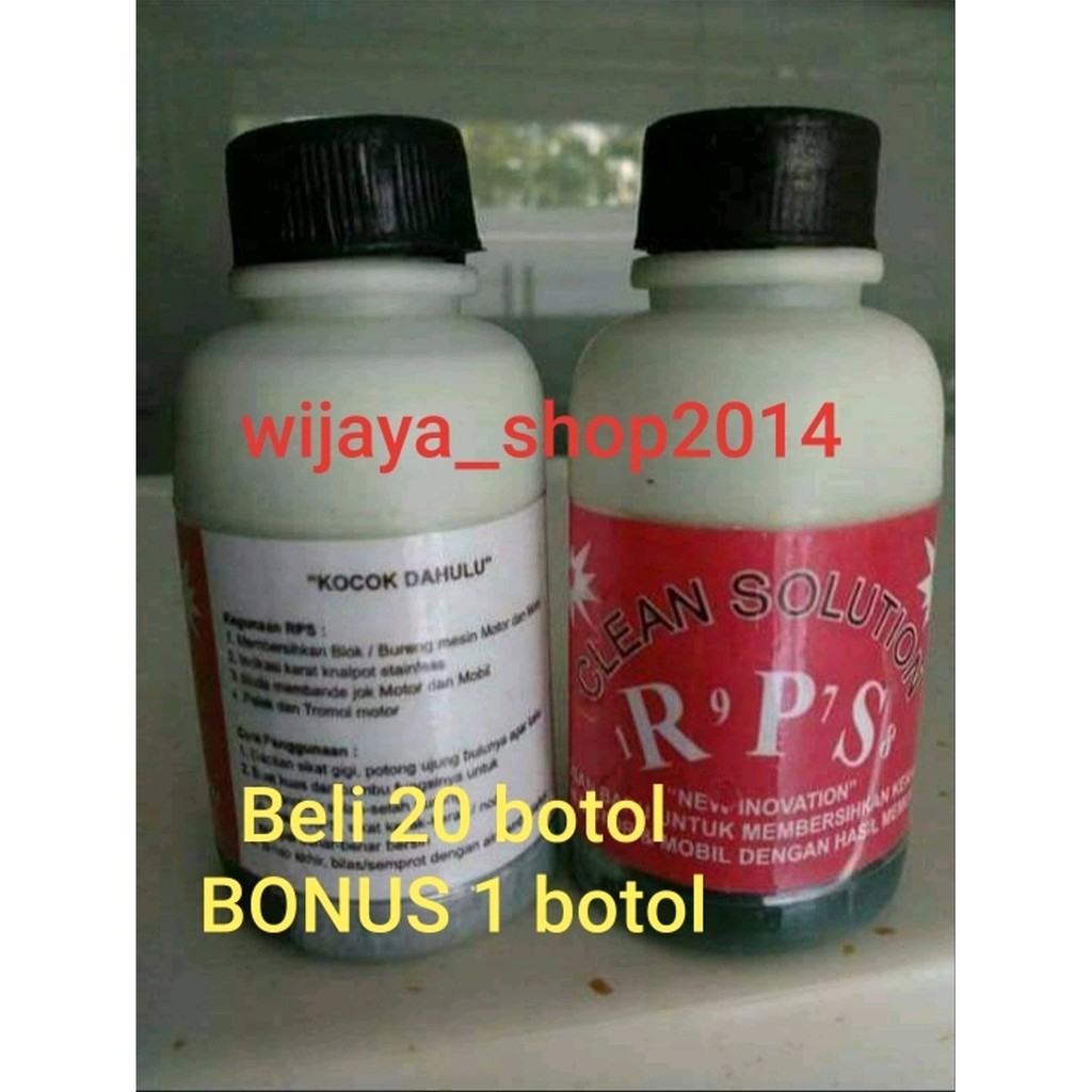 Pembersih kerak blok mesin RPS clean master