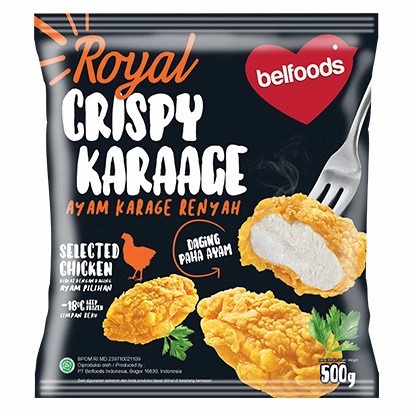 

Belfoods Royal crispy Karage 500gr