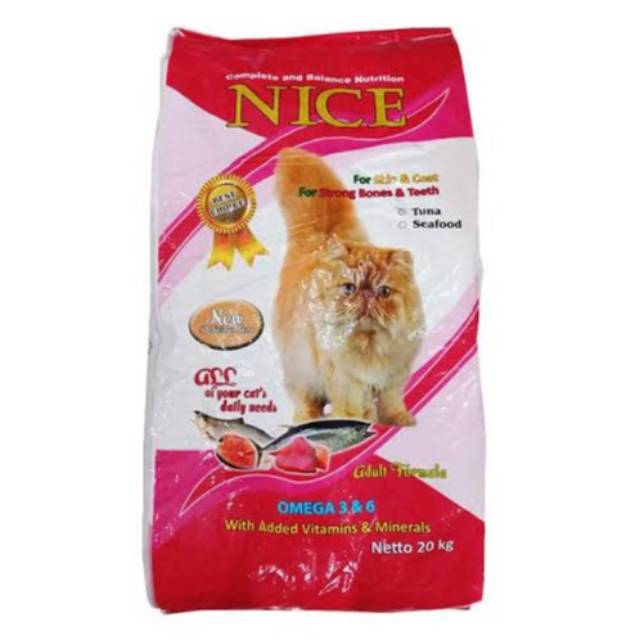 Makanan kucing NICE 1kg