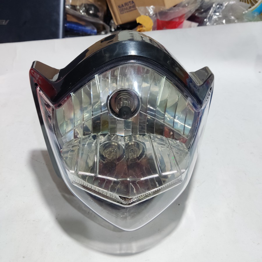 Reflektor lampu depan vixion old head lamp vixion lama standar Oval vixion new