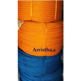 

Tali Tambang Plastik Nilon 8 mm per meter.