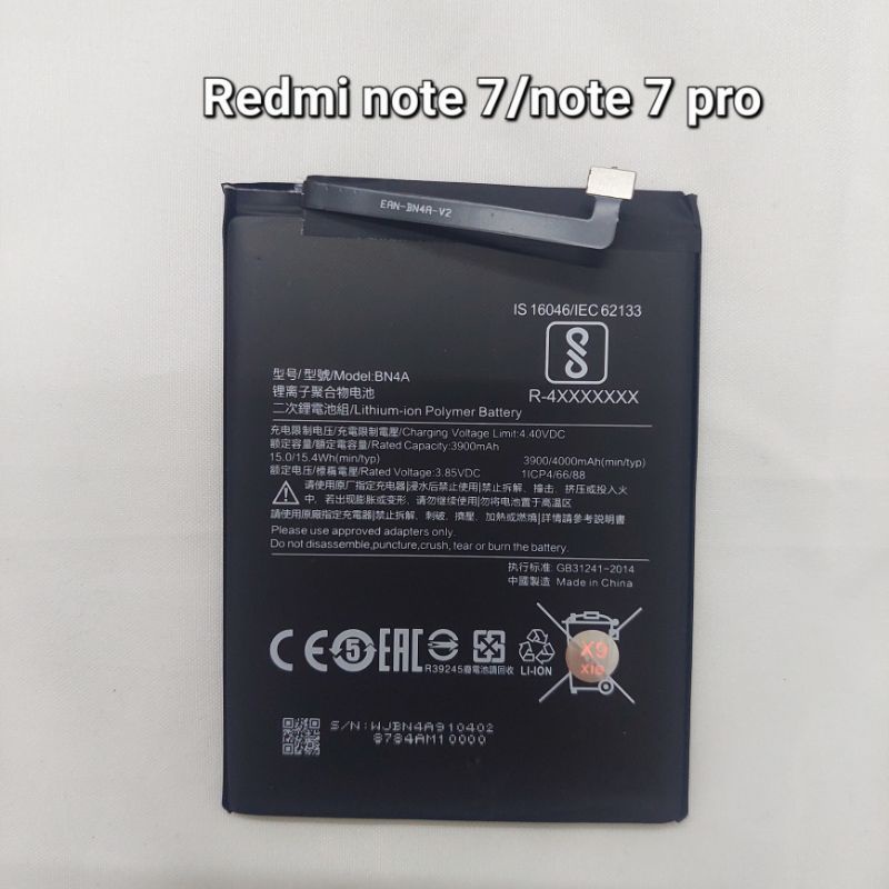 baterai Redmi note 7/Redmi note 7 pro