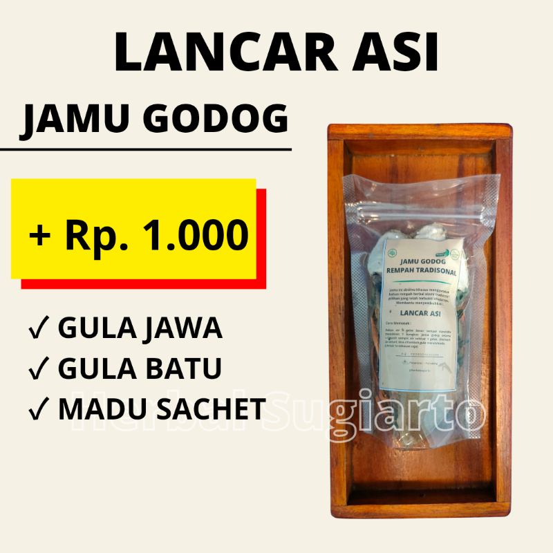 

GROSIR Jamu ASI Lancar Godog / Godog Wejah / Susu / Air Susu Ibu