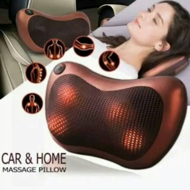 Massage pillow , bantal pijat leher , bantal pijat