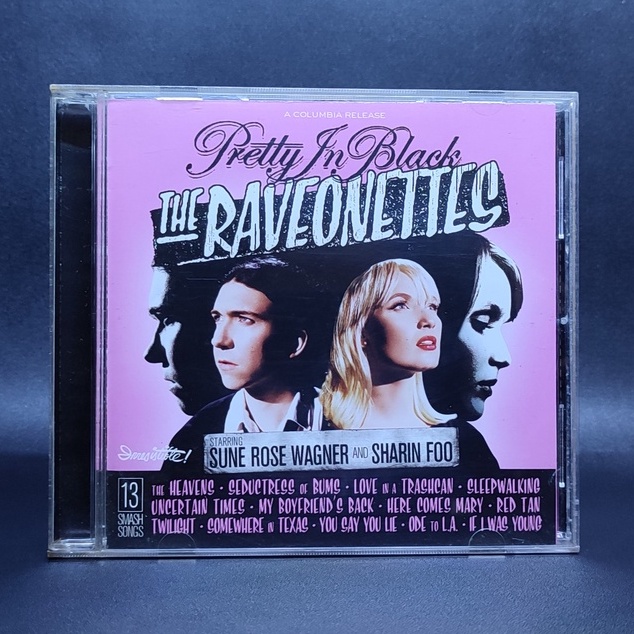 CD THE RAVEONETTES - PRETTY IN BLACK & CHAIN GANG OF LOVE IMPORT ORIGINAL