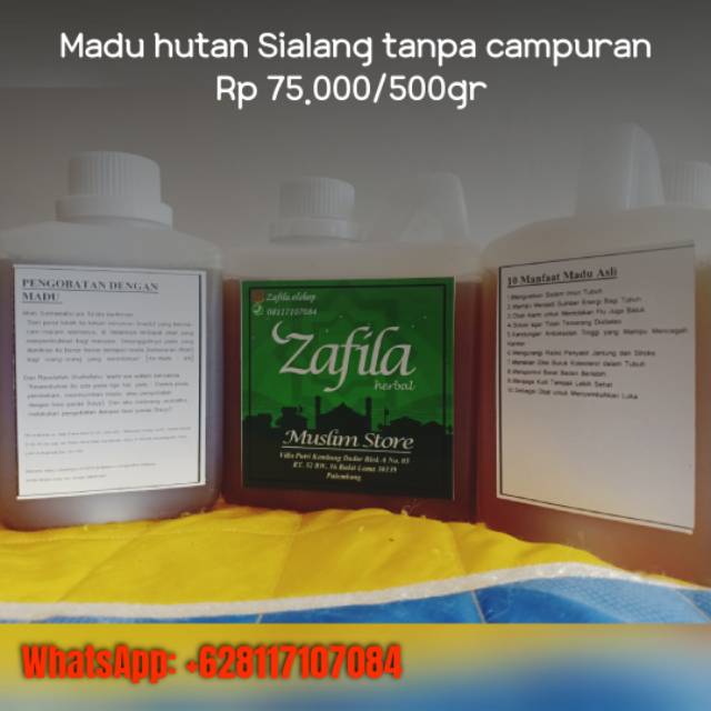 

Madu obat honey lebah liar hutan Sialang tanpa campuran InsyaAllah