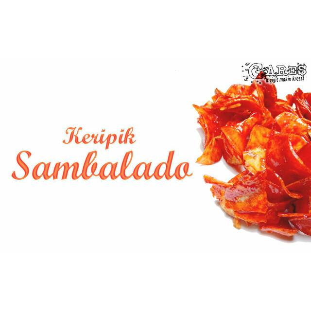 

Keripik singkong sambalado