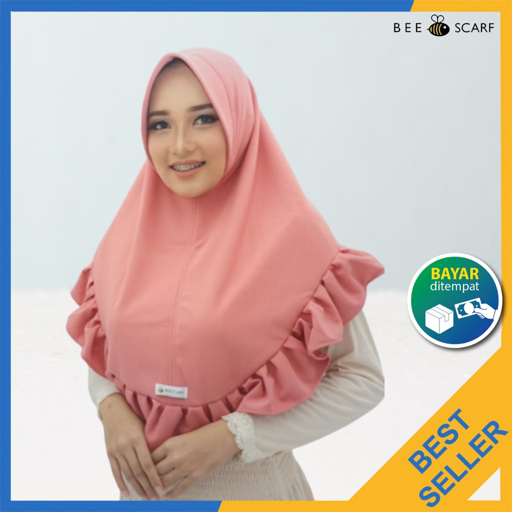 Promo Hijab Instan Syafeya Flow Depan Bahan stella  