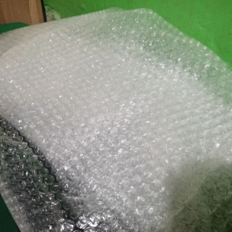 

Extra Bubble wrap untuk packing kaca