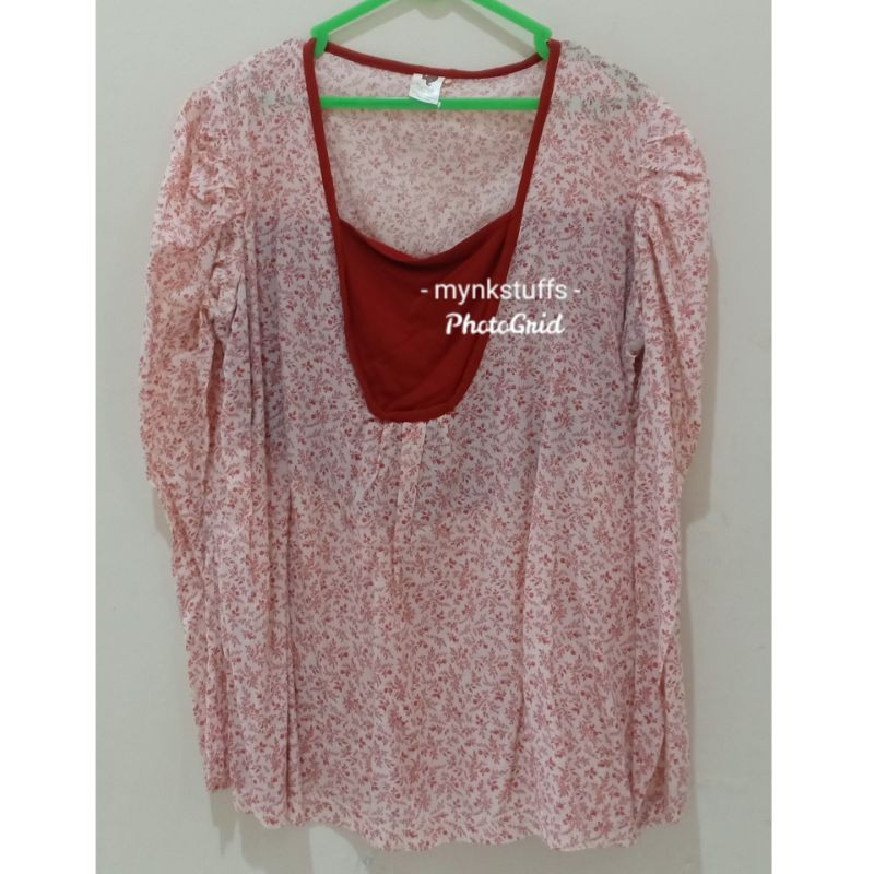 Preloved baju menyusui Nyonya Nursing Wear