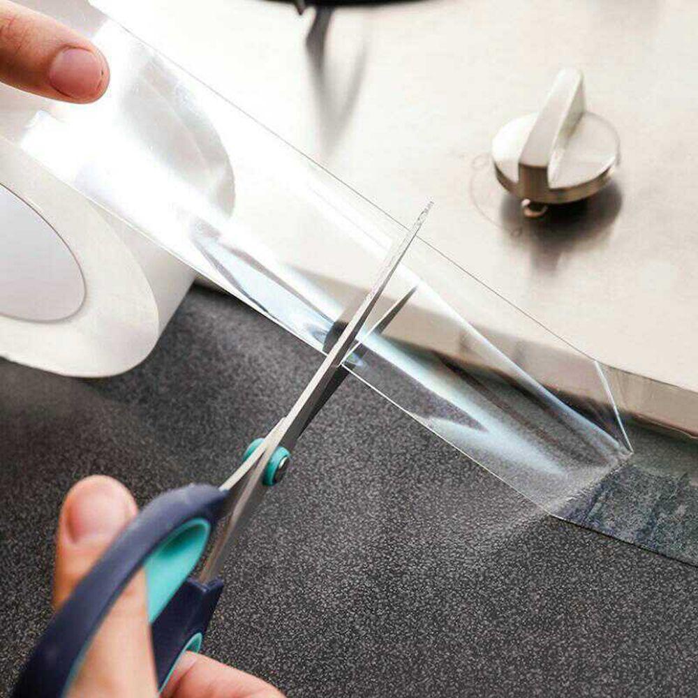 Preva 300 cm Seamless Tape Wastafel Gap Acrylic Kamar Mandi Alat Aksesari Dapur Perekat Diri Sealing Stripe