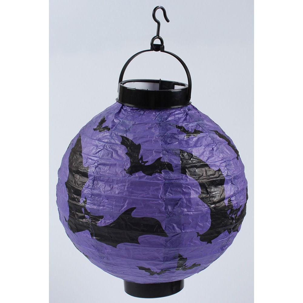 Preva 2PCS Dekorasi Halloween 2PCS Party Decoration Hanging Ball Lampion Kertas