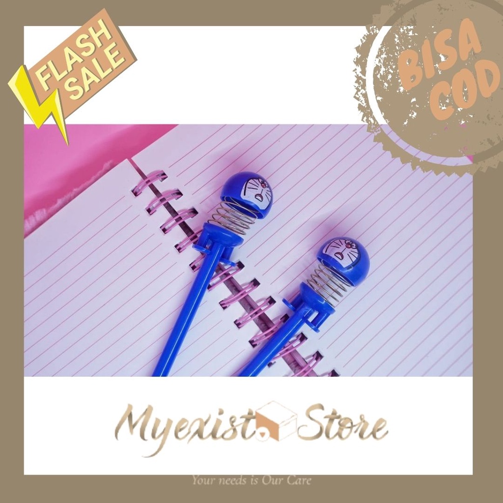 

PULPEN MENTUL DORAEMON VIRAL T BALLPOINT PENA PEN GEL KARAKTER SEKOLAH JAKARTA READY -IVN190