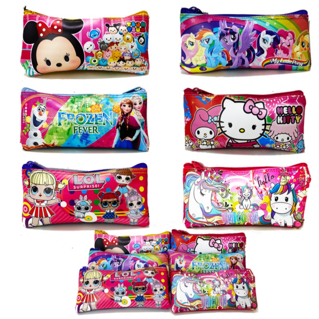 

KOTAK PENSIL ANAK SEKOLAH 8K LOL UNICORN PONY FROZEN