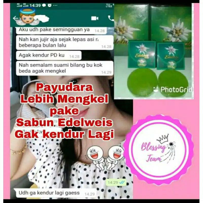 SABUN BULUS EDELWEIS K-SELARAS 50 g