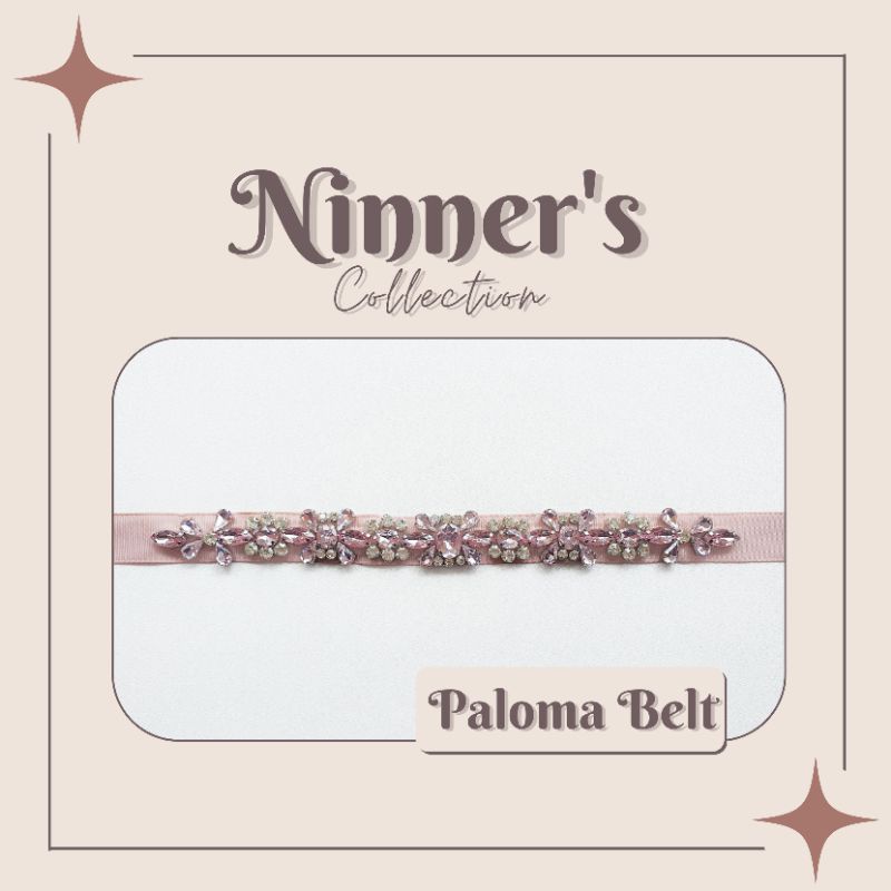 Paloma Belt [ Payet Pinggang | Payet Rangkai | Belt Payet | Payet Kebaya ]
