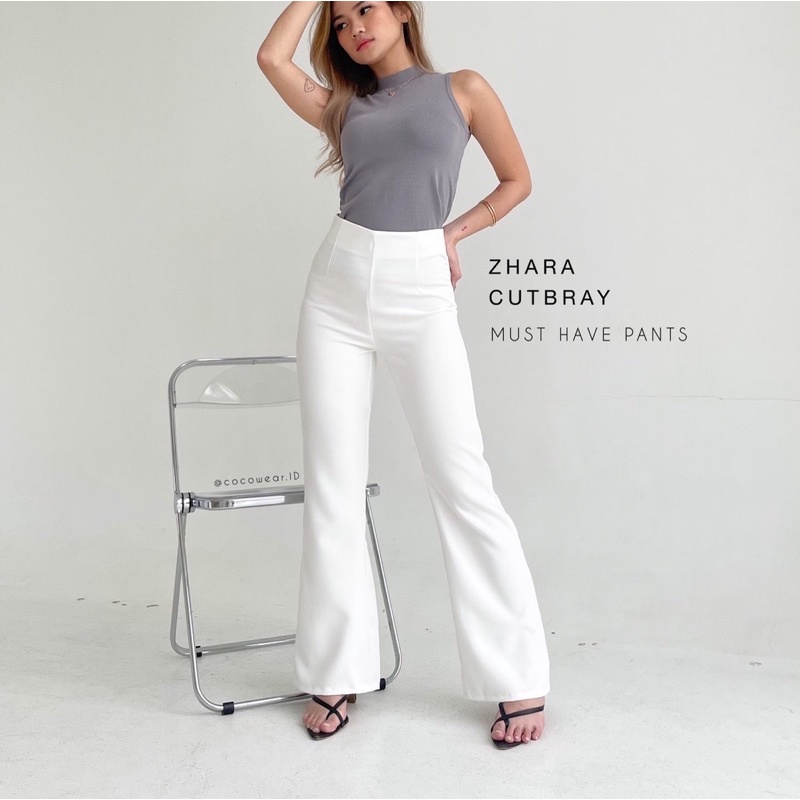 ZHARA CUTBRAY - PANTS PREMIUM WANITA IMPORT