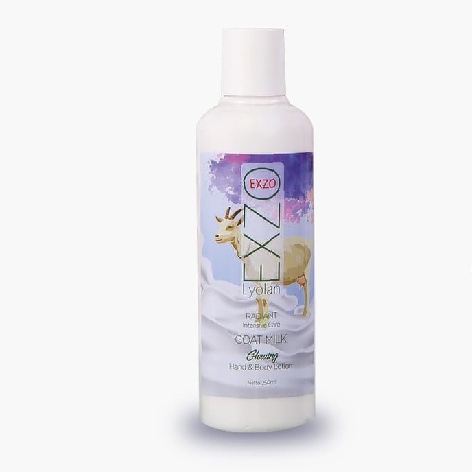 EXZO Lyolan Hand &amp; Body Lotion 250 ml | Goat Milk