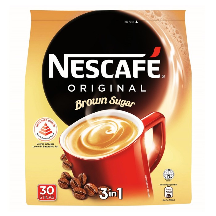 

NESCAFE Original Brown Sugar 3 in 1 Instant Coffee Singapore