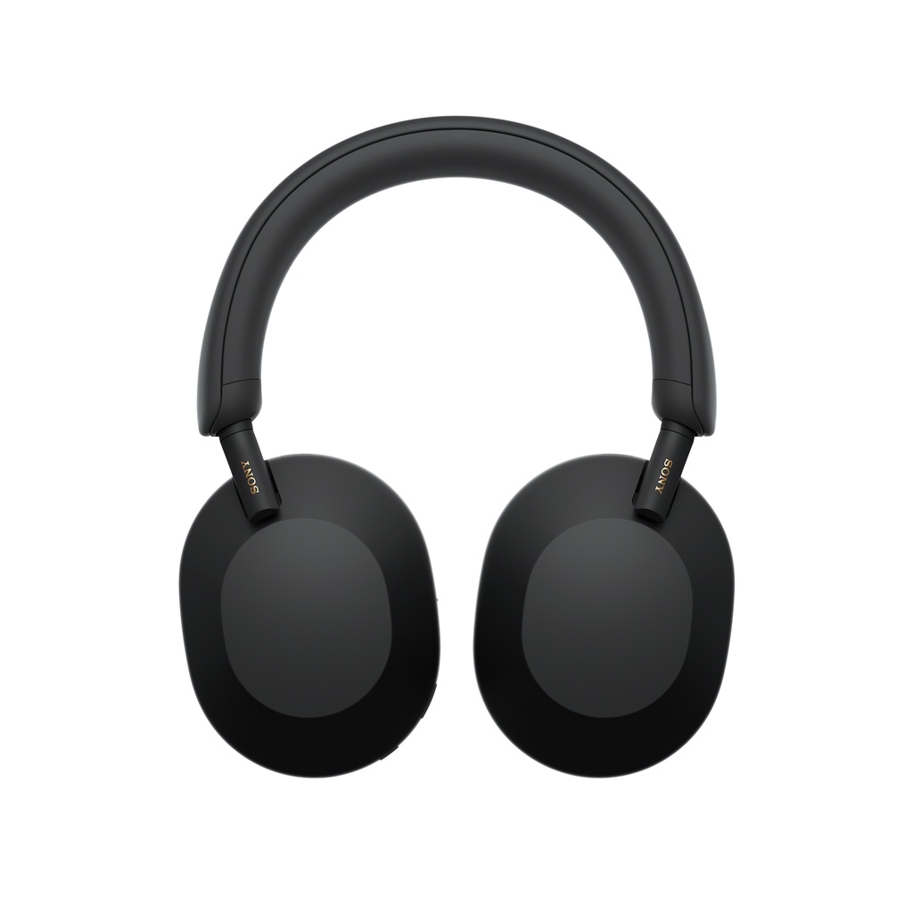 Headset Sony WH-1000XM5 Headphones Wireless Noise Canceling Premium WH1000XM5 WH 1000XM5 For Android &amp; IOS - Black