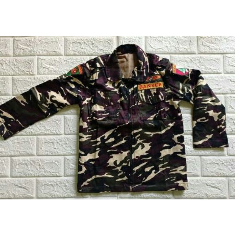 JAKET BANSER ANAK, JAKET LORENG, LORENG NASIONAL