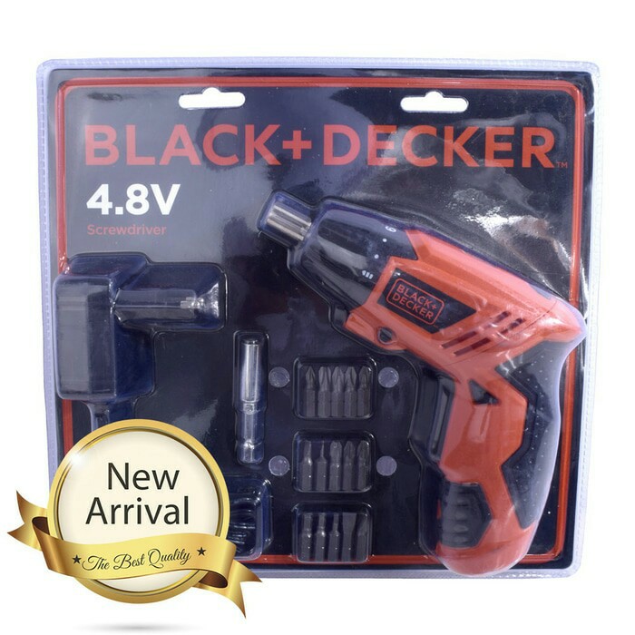 Dijual BLACK DECKER 4 8V Cordless Screwdriver   KC4815B1 Berkualitas