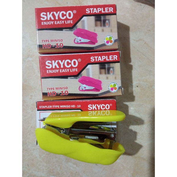 

stapler mini type miniso hd 10/ hekter kecil murah