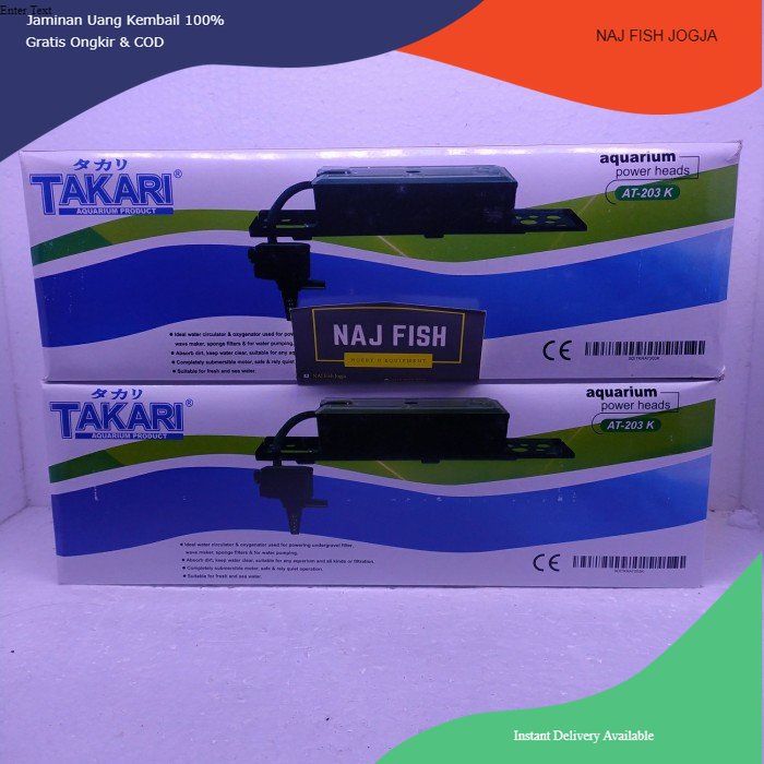 Top Filter Takari AT 203k 1000l/h Fullset Bonus Kapas Mantab