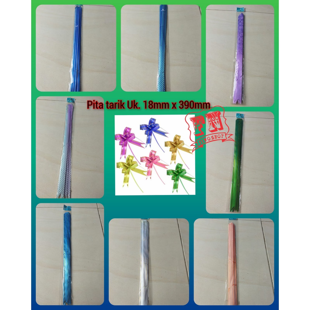 

Pita Tarik uk.18mm x 390mm bisa riques warna bukan motif