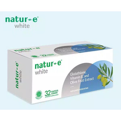 Natur - E White Kapsul Suplemen Kesehatan