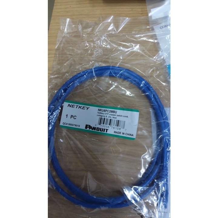 Panduit patch cord cat 6 3Meter