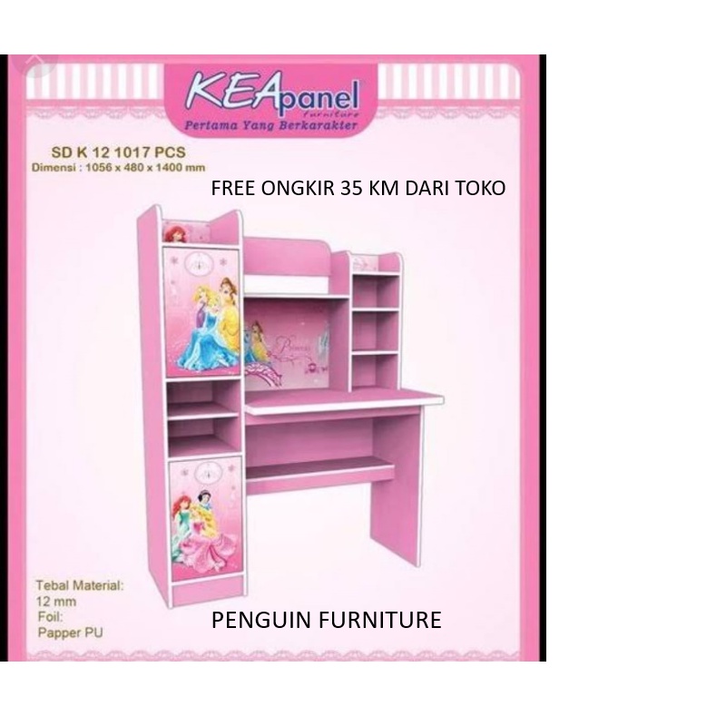 MEJA BELAJAR PRINCES (KEA PANEL )