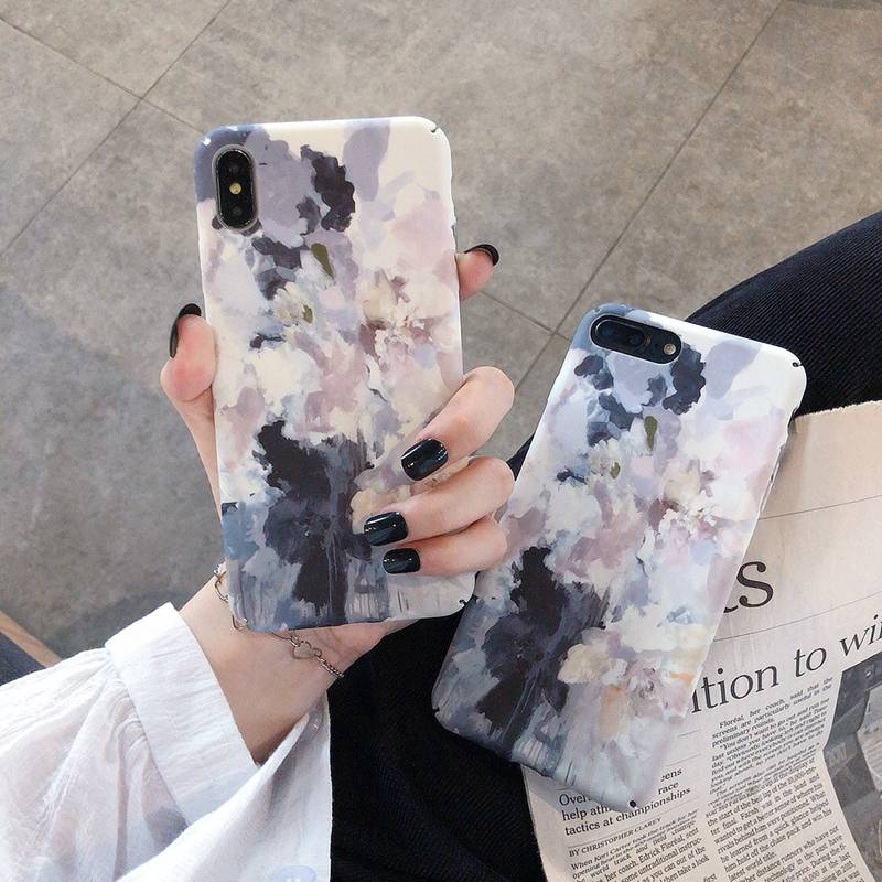 Original Gray Painting Hard Case OPPO A31 2020 A53 A33 A5