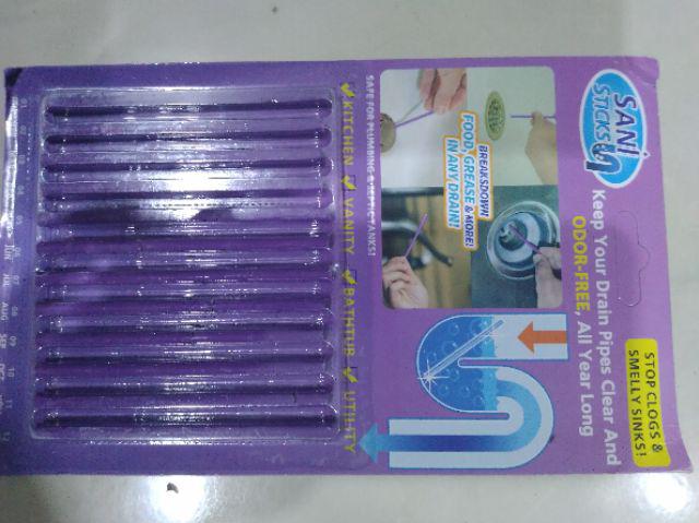 Sani Stick Drain Utk Wc Stik Pewangi Penghilang Bau Pembersih Pipa Air